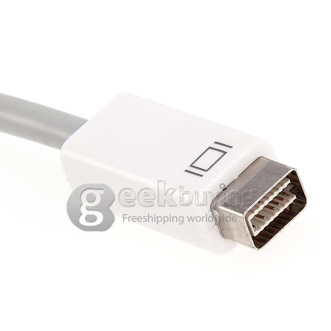 Mini DVI Port to VGA Adapter for Apple Mac iMac Macbook Monitor Projector