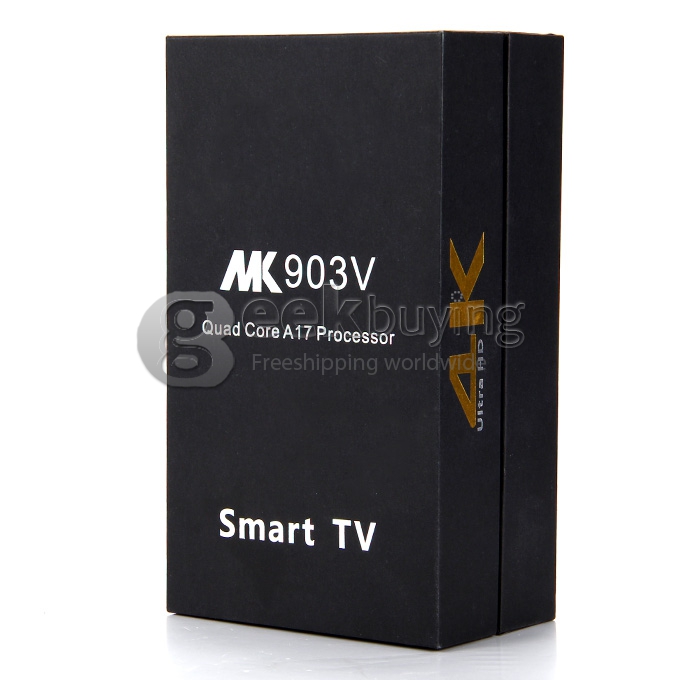 MK903V RK3288 Quad Core 1.8GHz Android 4.4 Mini TV Box Dongle Stick HDMI HDD Player 2G/16G 2.4G/5G WIFI Bluetooth 4.0 - Black