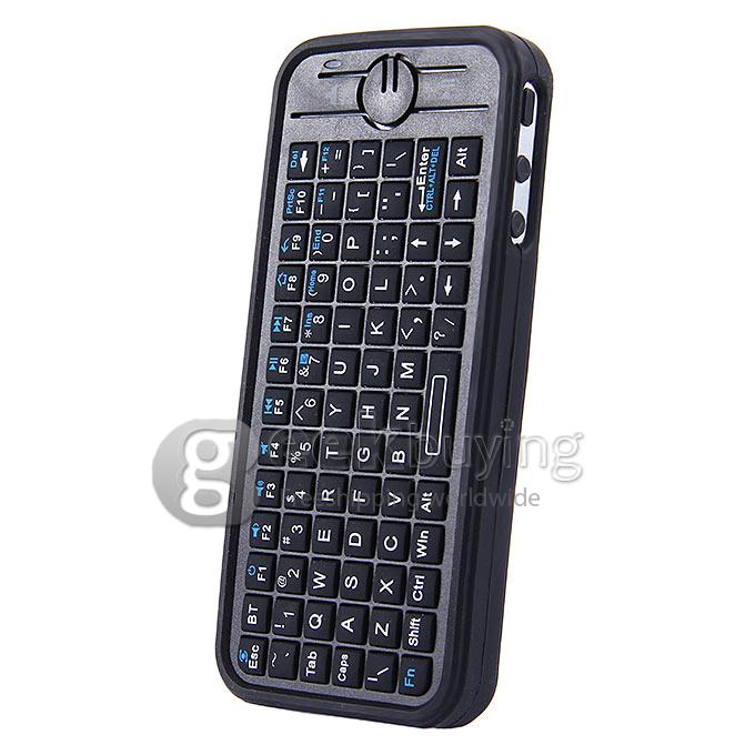 iPazzPort KP-810-16BR Chargeable Wireless Bluetooth Handheld Keyboard Teclado for iPhone Apple Fire TV Smartphone