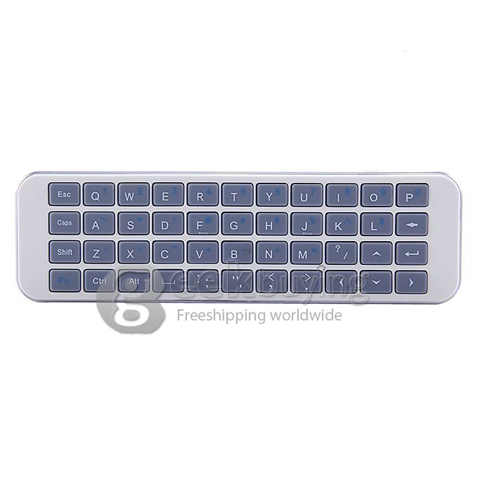iPazzPort KP-810-30K 2.4GHz Mini Wireless Keyborad Fly Air Mouse for Android Window Linux Mac (AAA X 2)