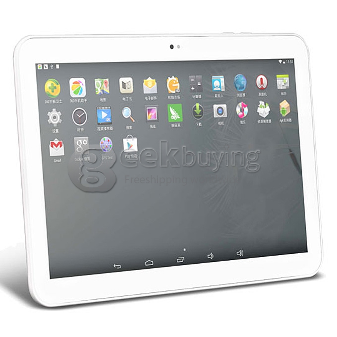 PIPO P9 RK3288 Quad Core 10.1 inch IPS Touch Screen Bluetooth/GPS 4K Video Android 4.4 OS Tablet PC 2GB RAM 32GB ROM White