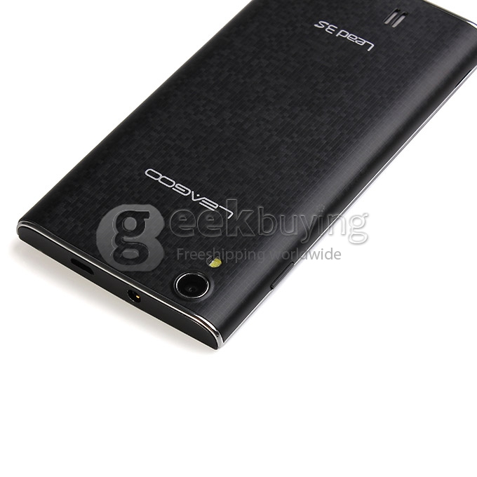 Leagoo Lead 3S QHD MTK6582 Quad Core 1.3GHz 4.5 Inch Smartphone Android 4.4 OS 1GB RAM 8.0MP 3G/GPS - Black