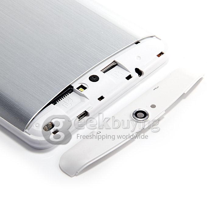 PX702 MTK8312 7 Inch 3G Phone Call Tablet PC Android 4.4 OS 4GB ROM GPS Bluetooth Phablet - Silver+White