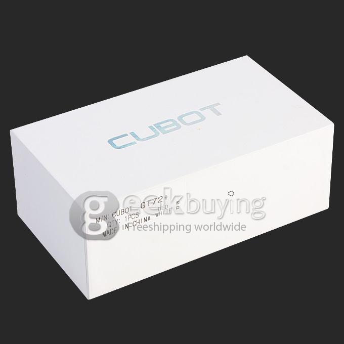 [Spain Stock] Cubot GT72+ WVGA MTK6572 Dual Core 1.2GHz Smartphone 4.0 Inch 2.0MP Android 4.4 OS GPS 3G - Black