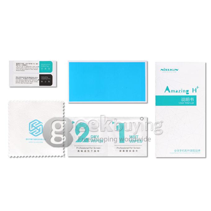 NILLKIN Amazing H+ Toughened Glass Membrane Screen Protector Film Arc Edge for MEIZU MX4 
