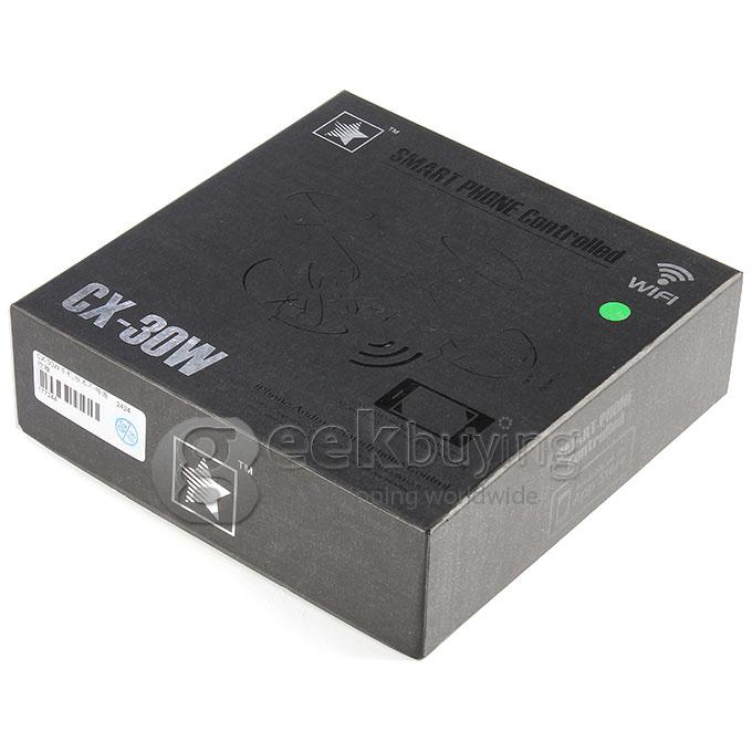 Cheerson CX-30W WIFI 4-Axis 2.4GHz Mid Size Smart Phone Controlled Quadcopter with 0.3MP Camera 3D Flip