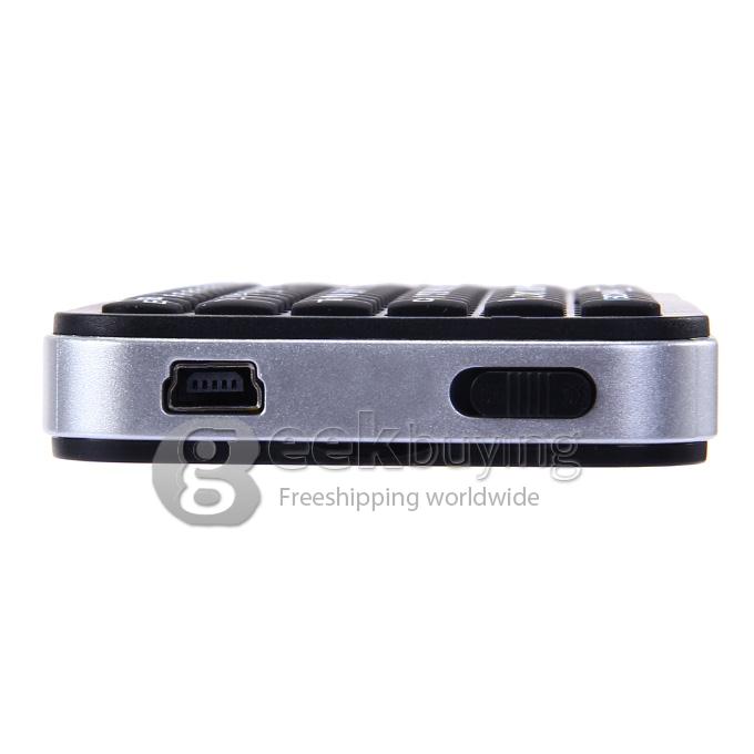 iPazzPort KP-810-16BR Chargeable Wireless Bluetooth Handheld Keyboard Teclado for iPhone Apple Fire TV Smartphone