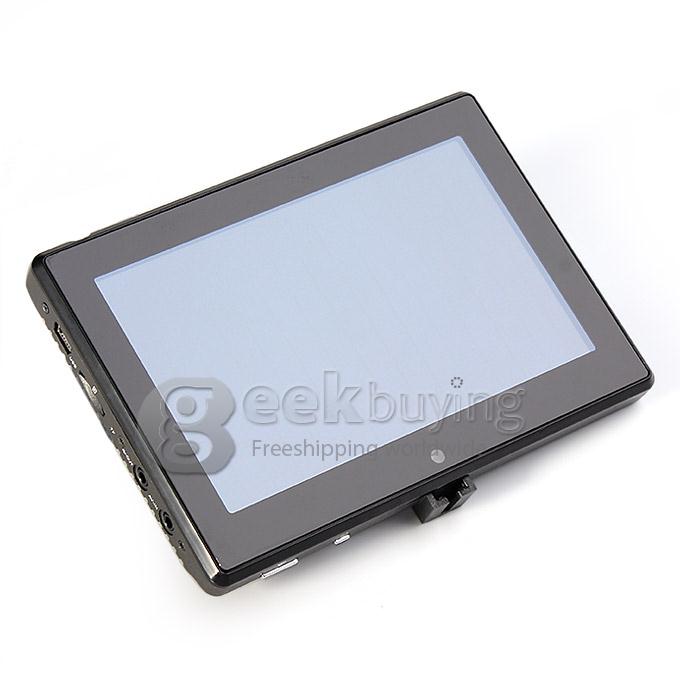GD001 Android 4.0 5 Inch Car FHD DVR Camcorder 1920*1080P GPS Navigator with 3 Cameras Parking Monitor Wifi HDMI - Black