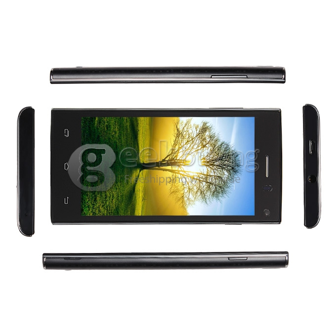 Leagoo Lead 3S QHD MTK6582 Quad Core 1.3GHz 4.5 Inch Smartphone Android 4.4 OS 1GB RAM 8.0MP 3G/GPS - Black