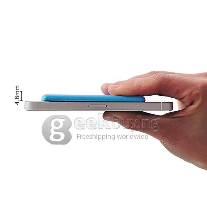 AEKU M5 4.5mm Ultra Thin Slim 1.0 inch MTK Single Core Mini Pocket Card Cell Phones Bluetooth Built-in Battery - Blue
