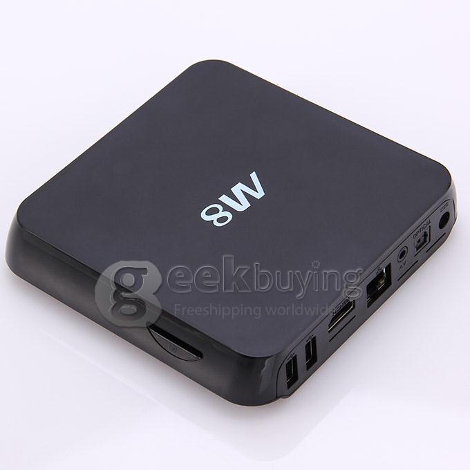 CM8 Amlogic S802 Quad Core 2.0 GHz Android 4.4 HD 4K Mini TV BOX HDMI HDD Player 2G/8G Dual Band 2.4G/5G WIFI BT4.0 XBMC Optical - Black