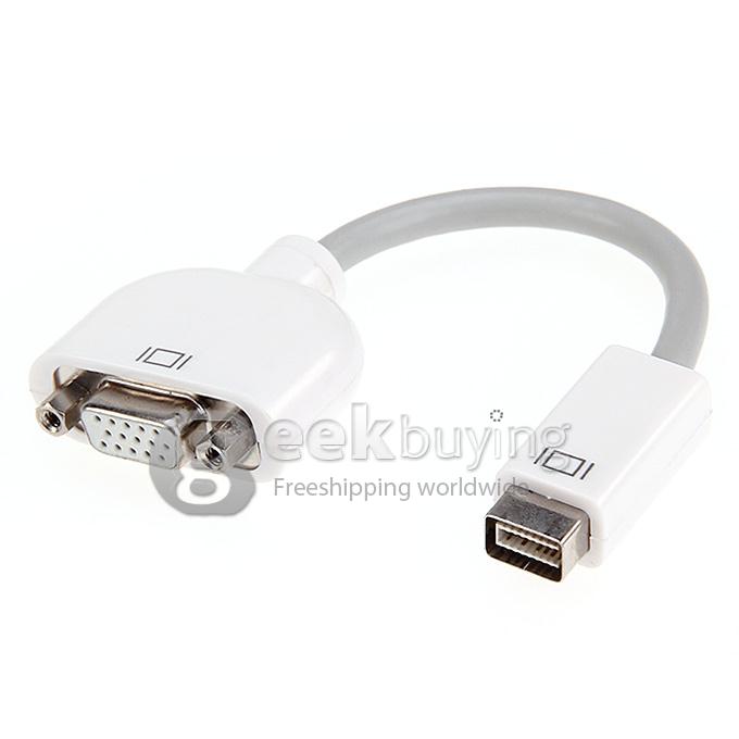Mini DVI Port to VGA Adapter for Apple Mac iMac Macbook Monitor Projector