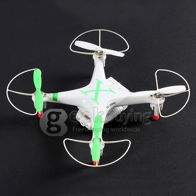 Cheerson CX-30W WIFI 4-Axis 2.4GHz Mid Size Smart Phone Controlled Quadcopter with 0.3MP Camera 3D Flip