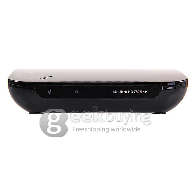 TV01II RK3288 Quad Core 1.8GHz Android 4.4 Mini TV Box HDMI HDD Player 2G/8G Bluetooth 2.4G/5G WIFI Bluetooth OTG Built-in Mic DLNA - Black