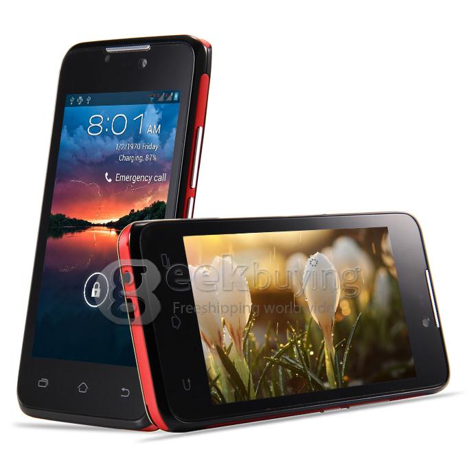 H-mobile F2 MTK6572 Dual Core 1.0GHz 4.0 Inch Smartphone 2.0MP Android 4.2 OS Bluetooth WIFI - Black