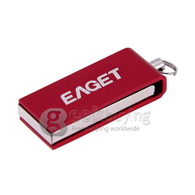 Eaget U50 Rotatable Design 32GB USB 3.0 Super Speed USB Flash Drive U Disk USB Memory Stick USB Pen Drive - Red