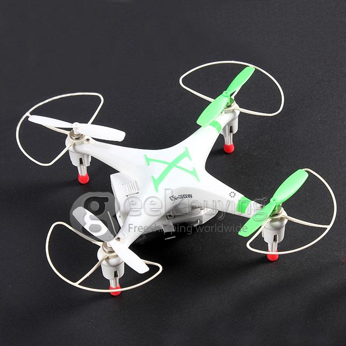 Cheerson CX-30W WIFI 4-Axis 2.4GHz Mid Size Smart Phone Controlled Quadcopter with 0.3MP Camera 3D Flip