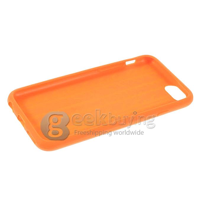 Brand New Anti-skid Tyre Design Silicone Case Protective Cover for iPhone 6 /iphone 6s 4.7 inch - Orange