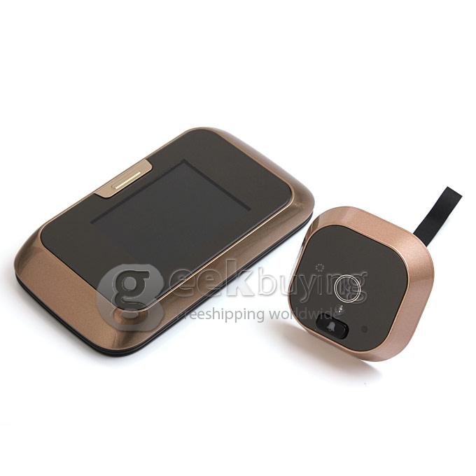 8002 2.8 Inch Smart Digital Door Viewer LCD Display Night Vision Auto-Image Recording Peephole and Visual Doorbell