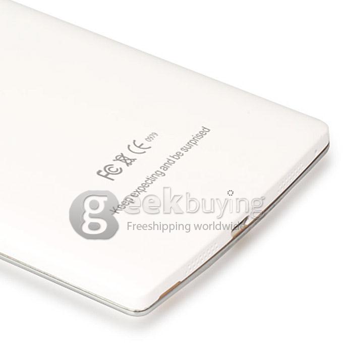 Elephone G4 1280*720 MTK6582 Quad Core 1.3GHz 5.0inch Smartphone Android 4.4 1GB RAM 8.0MP IPS HD 3G GPS Dual SIM Dual Camera- White