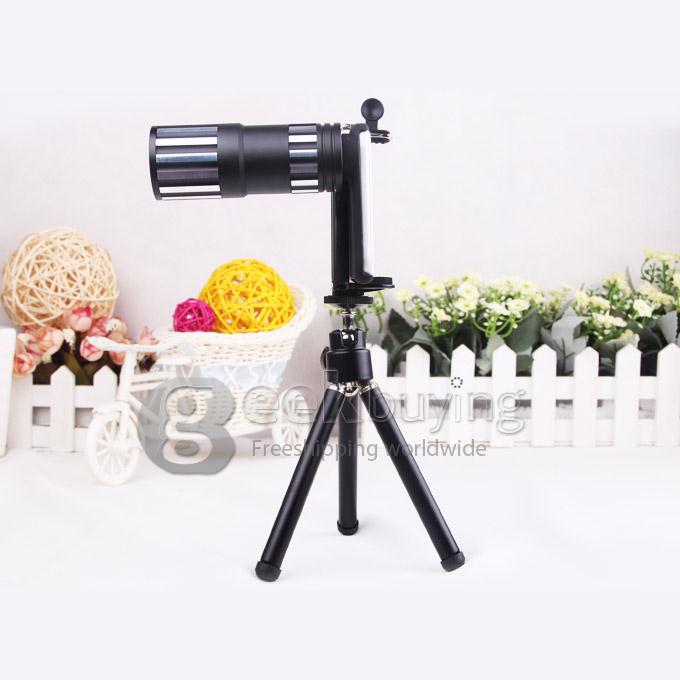 New Universal 12X Zoom Optical Lens Mobile Phone Telescope Camera For iPhone 6 4.7