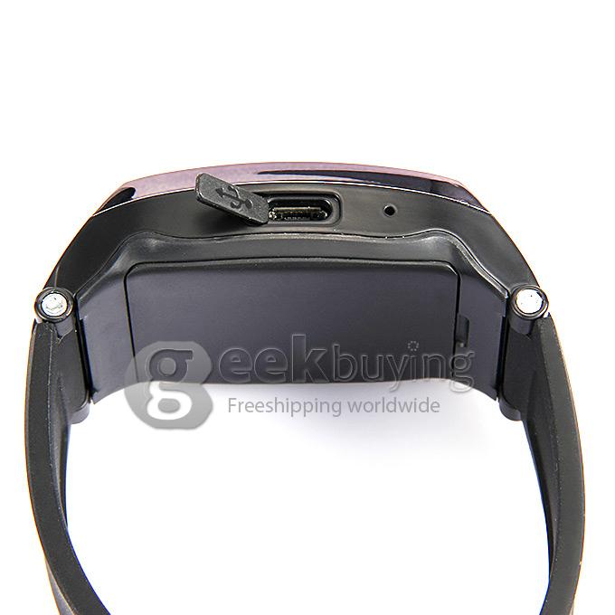 1.55'LED U8 Pro Bluetooth Watch Touch Screen Smart Watch Phone for Android iPhone - Black