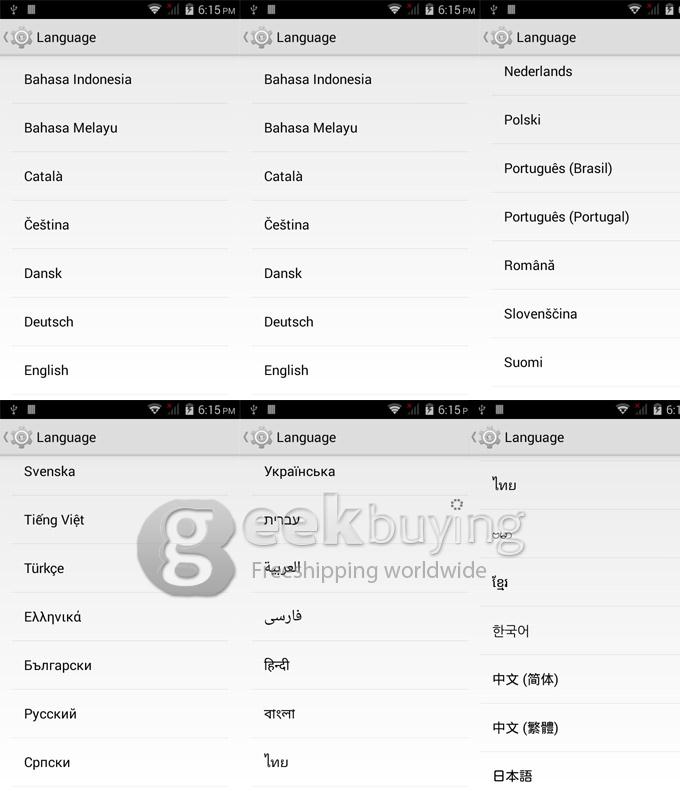 Cubot GT72+ WVGA MTK6572 Dual Core 1.2GHz Smartphone 4.0 Inch 2.0MP Android 4.4 OS GPS 3G - White