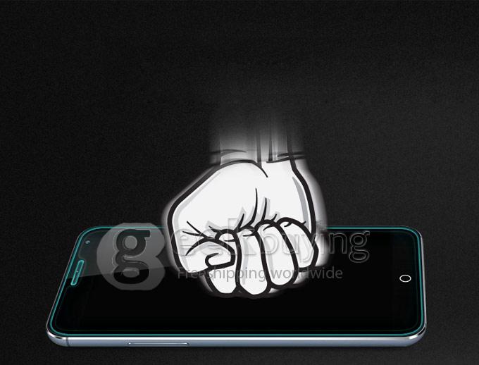 NILLKIN Amazing H+ Toughened Glass Membrane Screen Protector Film Arc Edge for MEIZU MX4 