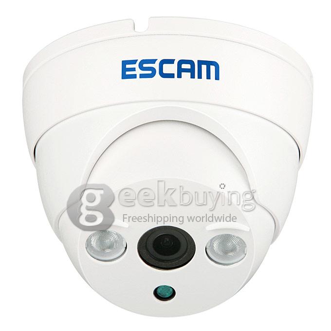 ESCAM QD530 HD 720P P2P ET Type Dome IP Camera ONIVF Smart Phone View 2 Array IR Nightvision