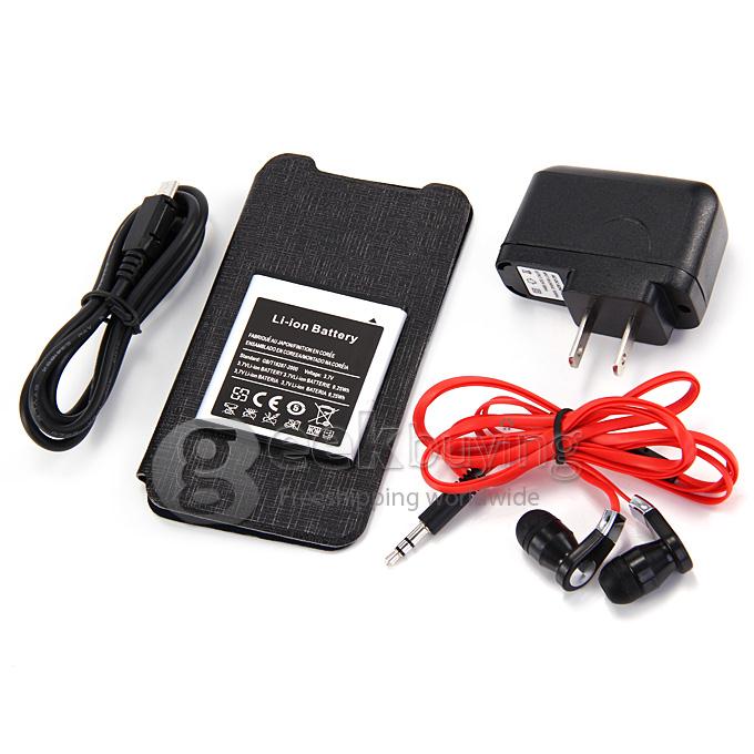 H-mobile F2 MTK6572 Dual Core 1.0GHz 4.0 Inch Smartphone 2.0MP Android 4.2 OS Bluetooth WIFI - Black