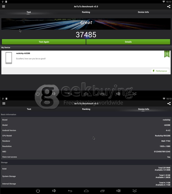 Q8 RK3288 Quad Core 1.8GHz Android 4.4 Mini TV BOX HDMI HDD Player 2G/8G Support Dual band 2.4/5G WIFI Bluetooth