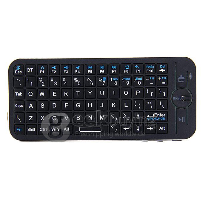 iPazzPort Chargeable Wireless Bluetooth Handheld Keyboard Teclado