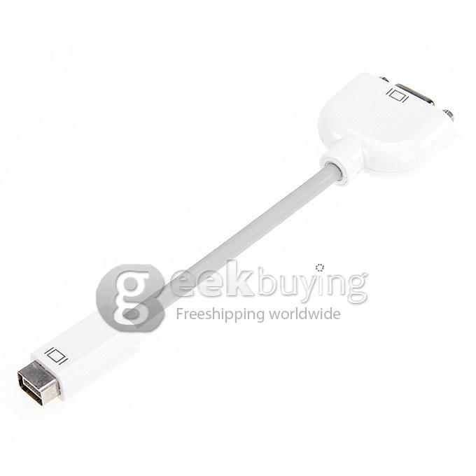 Mini DVI Port to VGA Adapter for Apple Mac iMac Macbook Monitor Projector