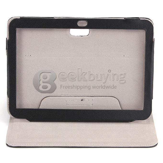 Special PU Leather Protective Case with Stand Function for 10.1 Inch PiPo M9 Tablet - Black