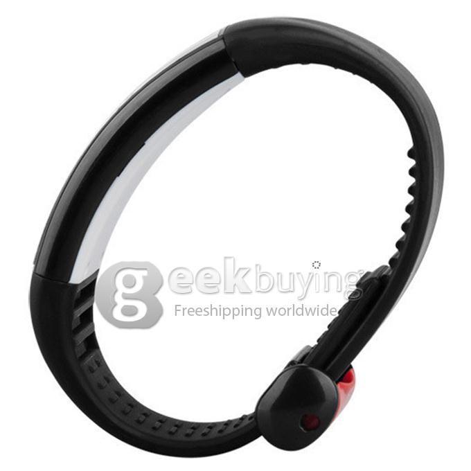 Personalized Accurate Signature USB 3D Acceleration Sensor Pedometer Smart Watch 8G Capacity - Black