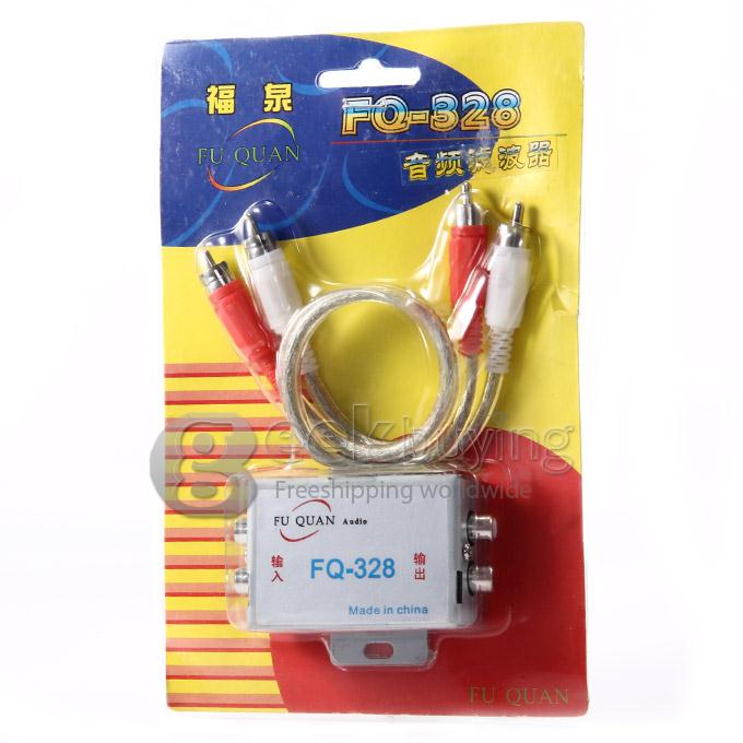 Audio Filter Car Subwoofer Audio Amplifier Noise Suppressor Filter