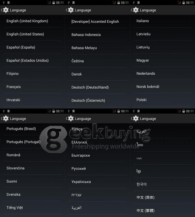 INEW U1 WVGA MTK6572 Dual Core 1.0GHz Smartphone 4.0 Inch Android 4.4 OS 4GB ROM Dual Cameta Dual SIM 2.0MP 3G - Black