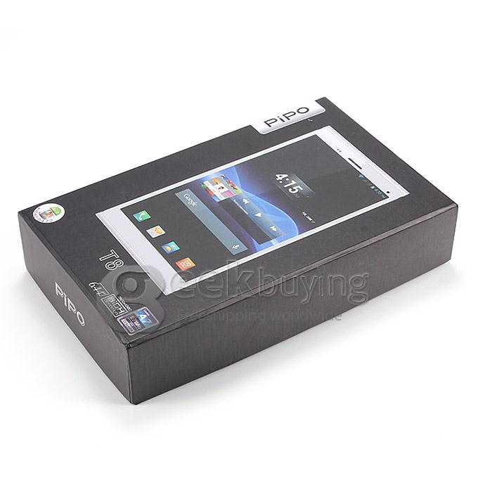 PIPO T8 MTK6592 Octa Core 1.7GHz 6.44 Inch Tablet PC Android 4.4 1920*1080 OS 2GB/32GB 3G Phone Call - Black