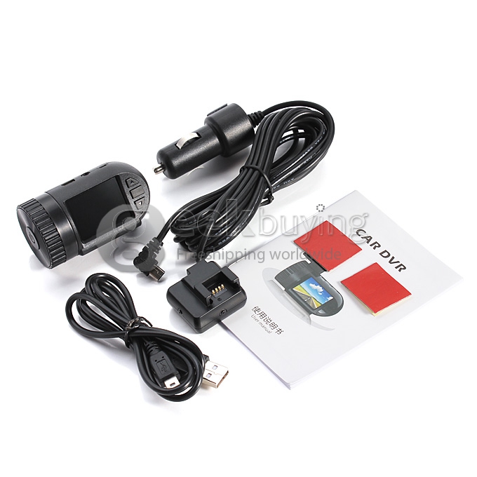 Mini 0801 Ambarella A2S60 2.0MP 1080P Car DVR 1.5 Inch LCD Dash Cam with GPS Logger Built-in 8GB