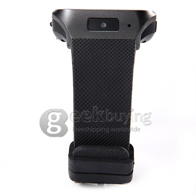 ZGPAX S8 1.54 Inch 240*240 Pixel Watch Phone MTK6572W Dual Core 1.2GHz Android 4.4 OS 512MB 4GB GPS 3G - Black