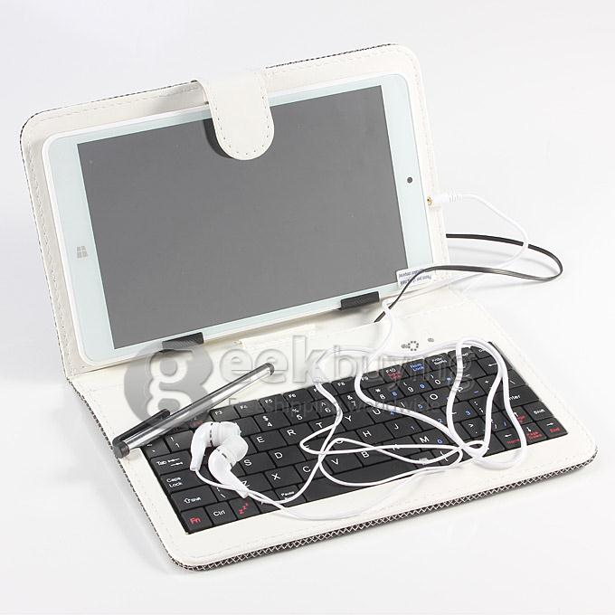 7 in 1 Special Accessories for KINGSING W8 Tablet PC with Protective Case/Earphone/Screen Protector