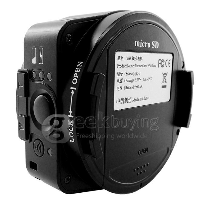 AMKOV Sangmax SP-W501 14MP CMOS Lens Camera Wireless WiFi Direct Self-timer 5X Zoom Auto Focus - Black