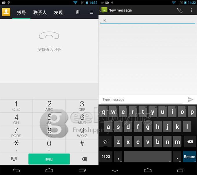 Onda V698 4G Marvell 1920 Quad Core 6.98 Inch Tablet PC Android 4.3 OS 1280*720 GPS Bluetooth Phablet - Silver