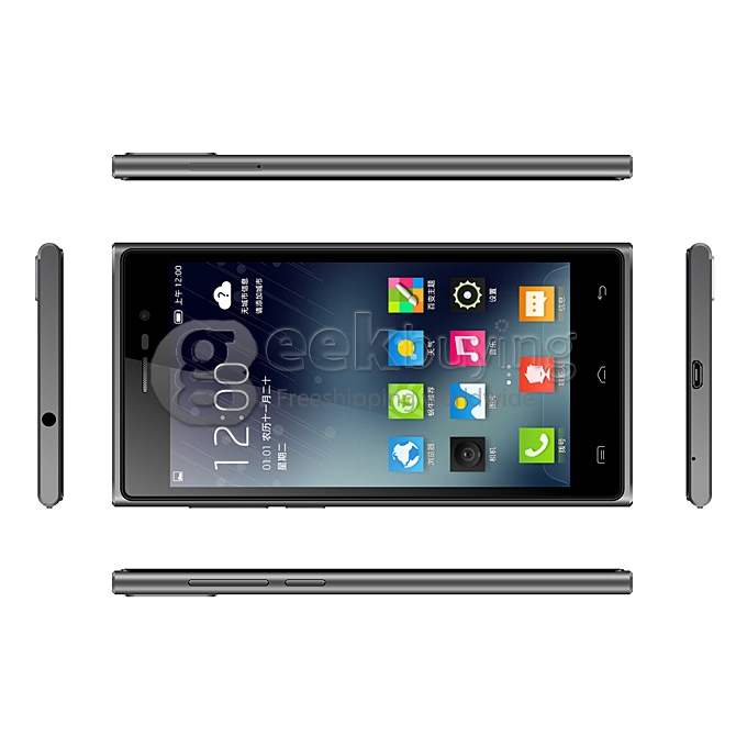 DOOGEE TURBO2 DG900 FHD 5.0Inch MTK6592 Octa Core 1.7GHz Smartphone Android 4.4 OS 2GB RAM 18.0MP Gorilla Glass 3-Black