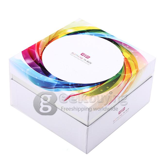 Elephone TV BOX RK3188 Quad Core 1.6GHz Android 4.4 HDMI HDD Player 1G/8G 5.0MP Camera Bluetooth OTG Athome Camera - White