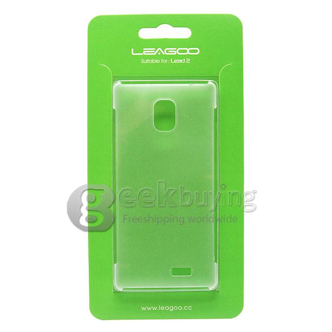 Original Silicon Plastic Material Hard Case Protective Cover for LEAGOO Lead 2 - Translucent