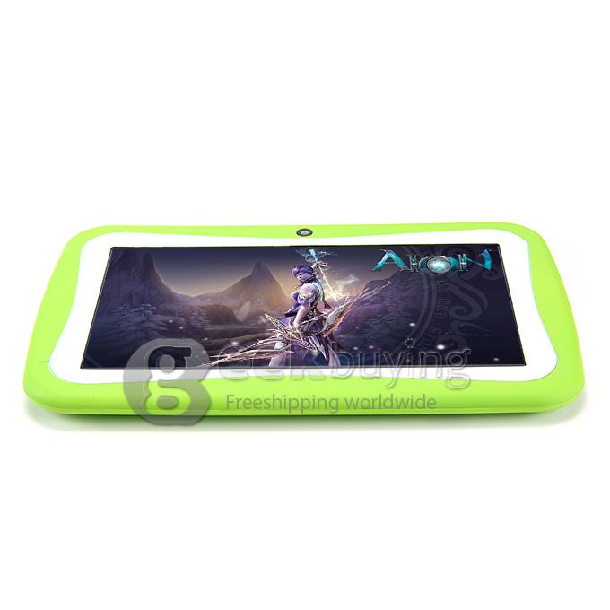 Kids Pad R70BC RK2926 7 Inch Tablet PC Android 4.2 OS 4GB ROM Capacitive Touch Screen Dual Cameras - Green