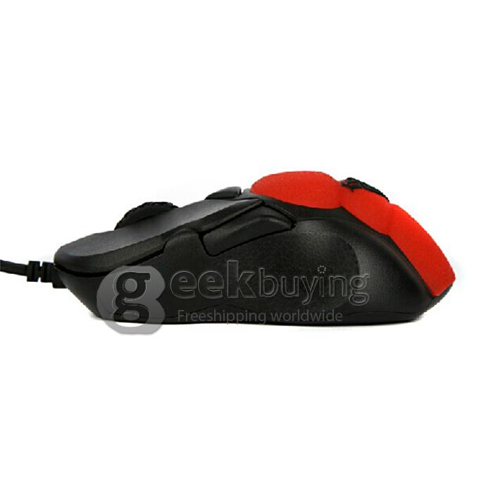 AULA Sacred Beetle Professional Programming 6D Wired USB 400/800/1200/1600DPI Gaming Optical Mouse Mice