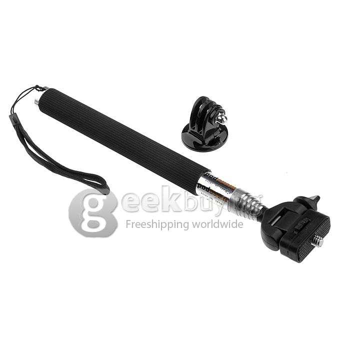 Aluminium Handheld Monopod with Tripod Mount Adapter for Yi Xiaoyi Gopro HD Hero 1 2 3 4 Tronsport Action Camera