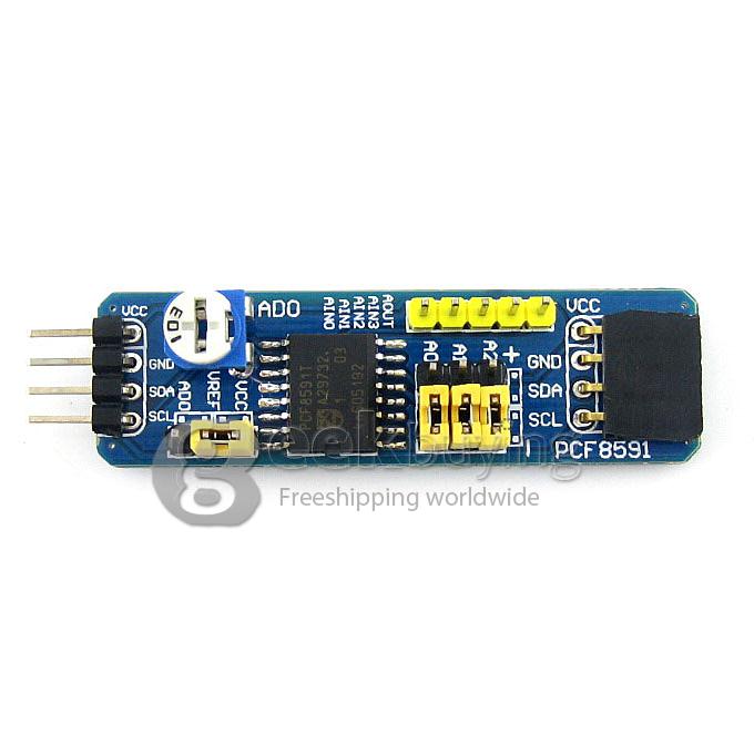 A/D Converter & D/A Converter Module with I2C Interface / 8bit